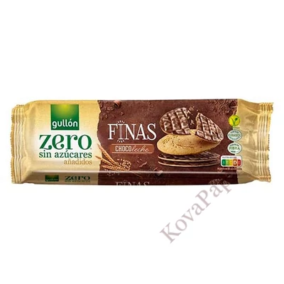 Keksz GULLON Thins Zero tejcsokoládés 150 g