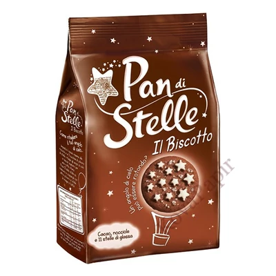 Keksz MULINO BIANCO pan di stelle kakaós 350 g