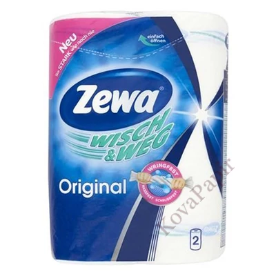 Kéztörlő tekercses háztartási ZEWA Wisch & Weg Original 2 tekercses 2 rétegű