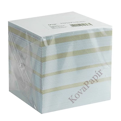 Kockatömb fehér FORTUNA 8,5x8,5x8,5 cm famentes