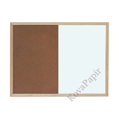 Kombitábla OPTIMA 90x120 parafa/mágneses-törölhető