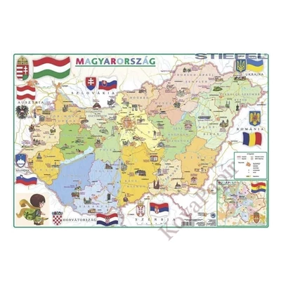 Könyökalátét STIEFEL A/3 Gyerek Magyarország közig. - domborzata