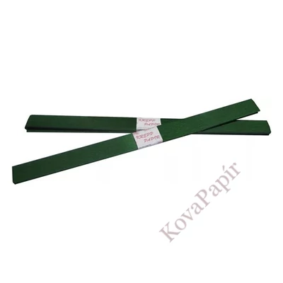 Krepp papír 50x200cm sötétzöld 24