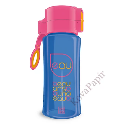 Kulacs ARS UNA műanyag BPA-mentes 450 ml rószaszín-kék