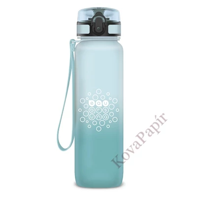 Kulacs ARS UNA műanyag BPA-mentes motivációs 1 liter Ice