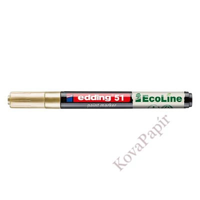 Lakkmarker EDDING 51 1-2 mm arany
