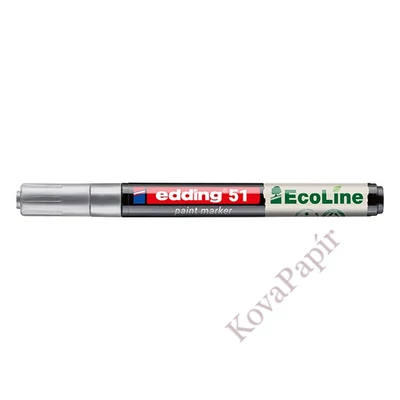 Lakkmarker EDDING 51 1-2 mm ezüst