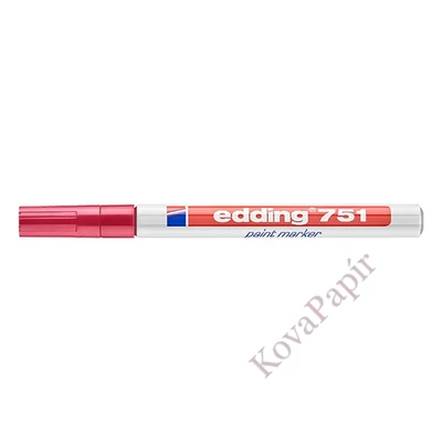 Lakkmarker EDDING 751 1-2mm piros