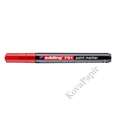 Lakkmarker EDDING 791 1-2mm piros