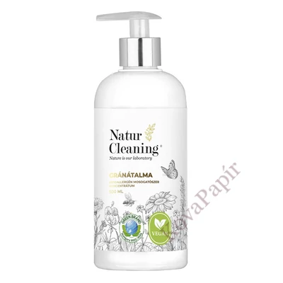 Mosogatószer NATURCLEANING pumpás koncentrátum gránátalma 500 ml