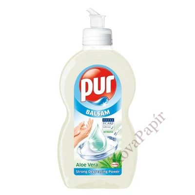Mosogatószer PUR Aloe Vera balzsam 450ml