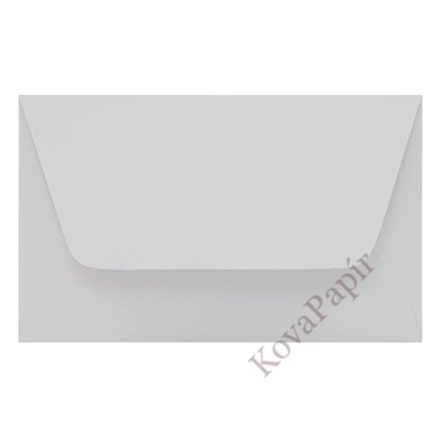 Névjegyboríték színes KASKAD enyvezett 70x105 mm 94 ezüst szürke 50 darabos