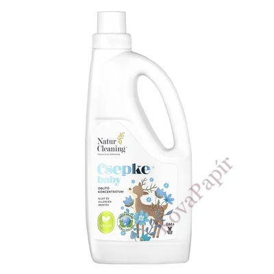 Öblítő NATURCLEANING Csepke baby allergénmentes 0m+ 1 liter