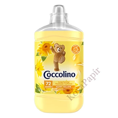Öblítőkoncentrátum COCCOLINO Happy Yellow 1700 ml