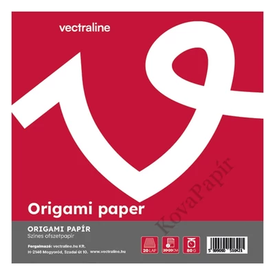 Origami papír VECTRALINE 20 lapos 20x20 cm