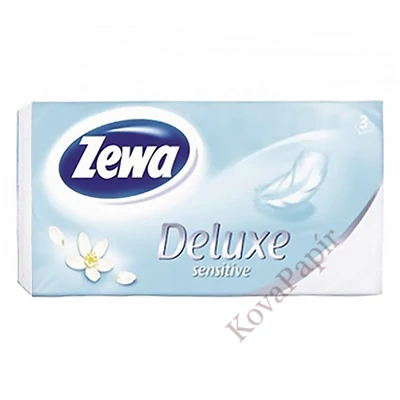 Papírzsebkendő ZEWA Deluxe 3 rétegű 90 darabos Limited Edition