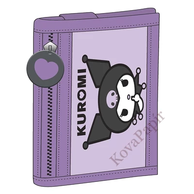 Pénztárca Kuromi lila