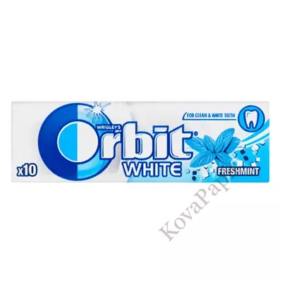 Rágógumi ORBIT White Freshmint 14g