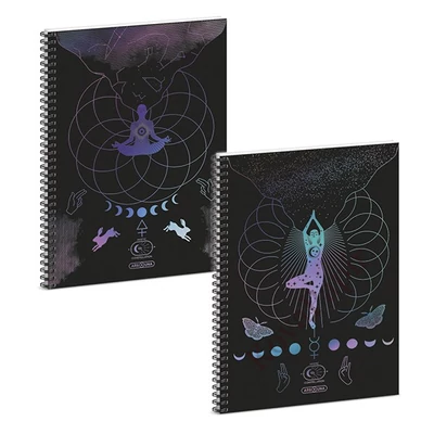 Spirálfüzet sima ARS UNA Mystic Constellation A/4 60 lapos
