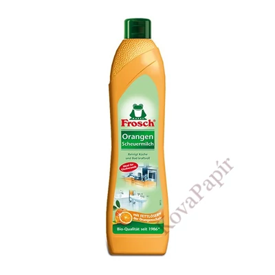 Súrolókrém FROSCH narancs környezetbarát 500 ml