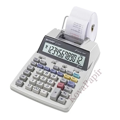 Számológép szalagos SHARP EL-1750V 12 digit