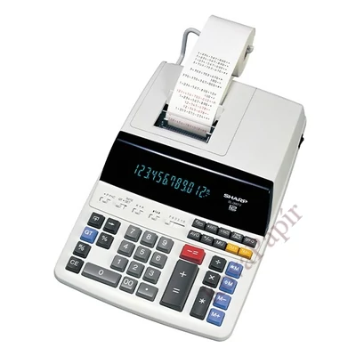 Számológép szalagos SHARP EL-2607V 12 digit
