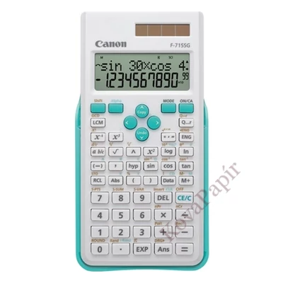 Számológép tudományos CANON F-715SG fehér/kék 250 funkciós 2 soros 10+2 digit