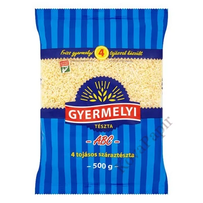 Száraztészta ABC GYERMELYI 4 tojásos 500 g