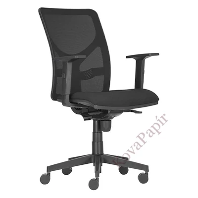 Szék forgó karfás FONTANA +AR 11 fekete BN.8033