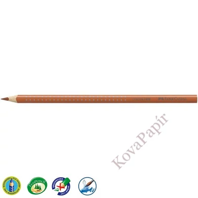 Színes ceruza FABER-CASTELL Grip 2001 háromszögletű barna