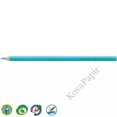 Színes ceruza FABER-CASTELL Grip 2001 háromszögletű közép kék