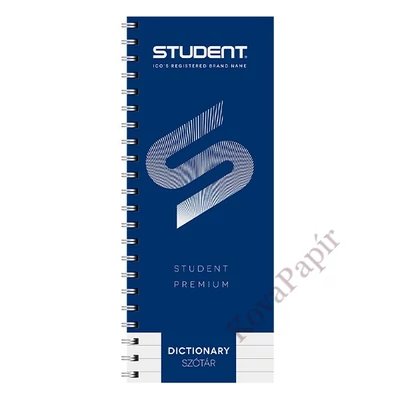Spirálfüzet szótár ICO Student Prémium 40 lapos