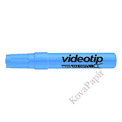 Szövegkiemelő ICO Videotip kék 1-4mm