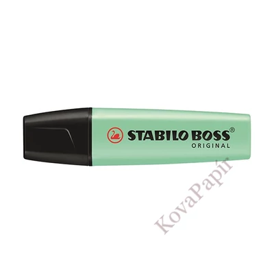 Szövegkiemelő STABILO Boss pasztell menta