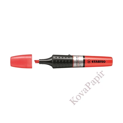 Szövegkiemelő STABILO Luminator piros