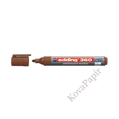 Táblamarker EDDING 360 barna 1,5-3mm