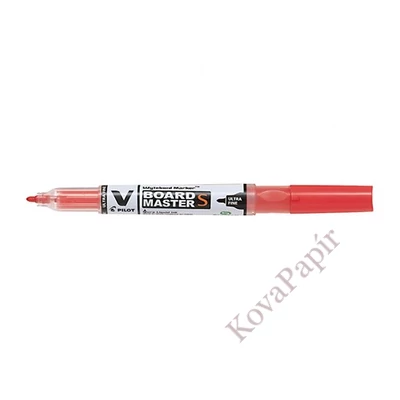 Táblamarker PILOT V-Board Master S Ultra Fine piros