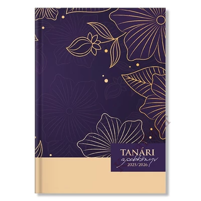 Tanári zsebkönyv PD CALENDAR papírborító A/5 Compass 2026-2027