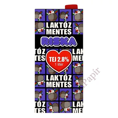 Tej RISKA UHT laktózmentes 2,8% 1L