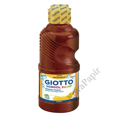 Tempera GIOTTO 250ml barna