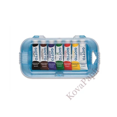 Tempera GIOTTO 7,5 ml tubusos 7 darabos