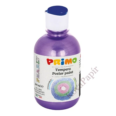 Tempera PRIMO 300 ml csillámos lila
