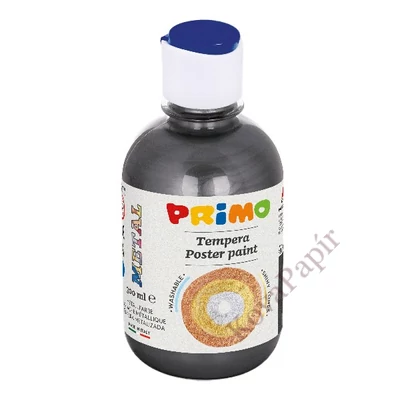 Tempera PRIMO 300 ml metál fekete