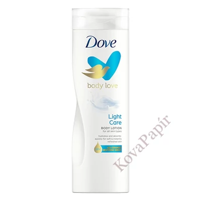 Testápoló DOVE Light 400ml