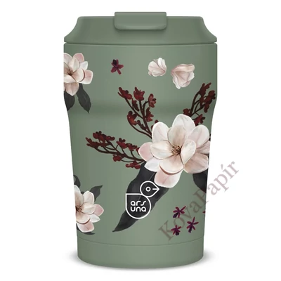 Thermo bögre ARS UNA 350 ml Flowery Green 5535