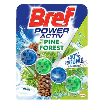 Toalett illatosító golyó BREF Power Aktiv Pine Forest 50g