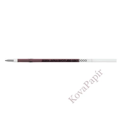 Tollbetét golyós ZEBRA Bio CEK 0,7 mm piros