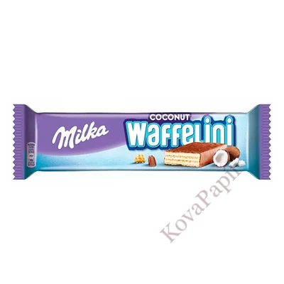 Töltött ostya MILKA Wafelini Coconut kókuszos 31 g