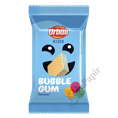 Töltött ostya URBAN Kids rágógumis szelet 20 g