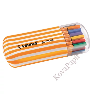 Tűfilc STABILO Point 88 Zeburi 20 darabos
